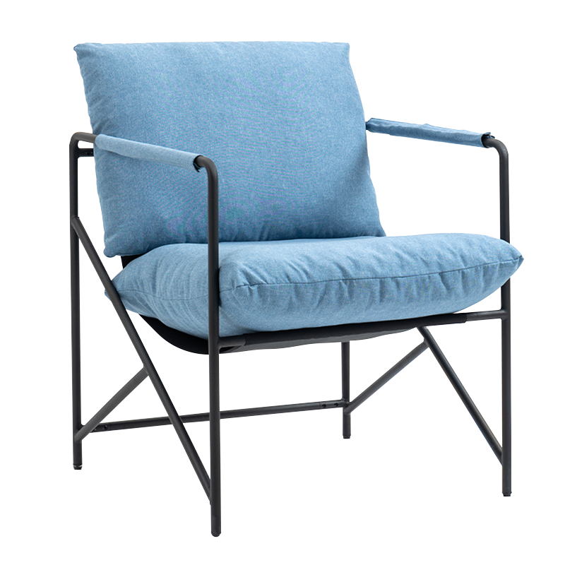 قاب فلزی بژ با روکش صندلی تفریحی (Y-C37)