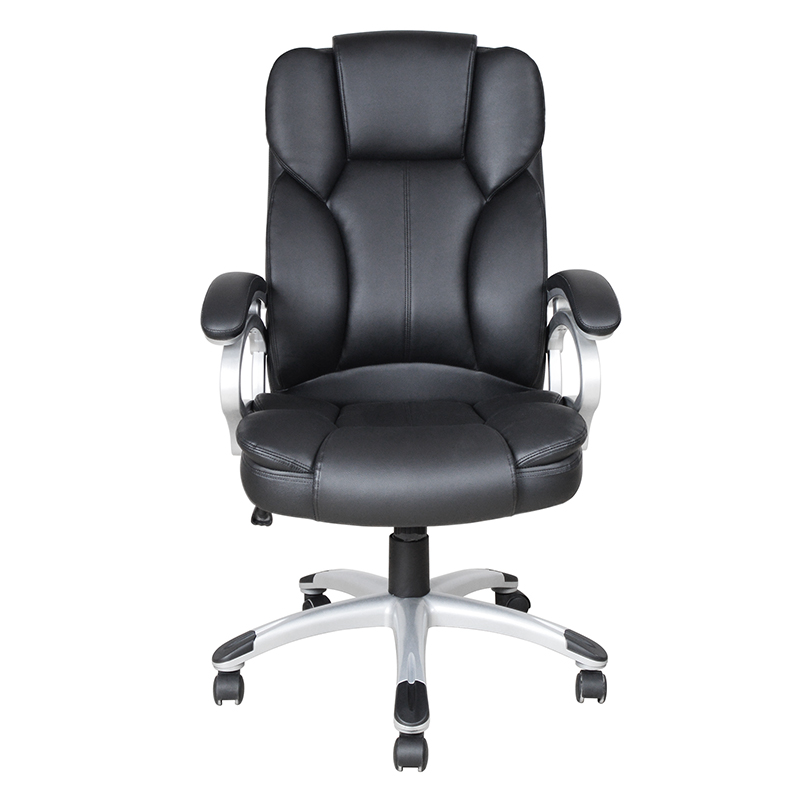 صندلی اداری اداری (Y-2825) بالشتک ثابت پشت بلند مشکی