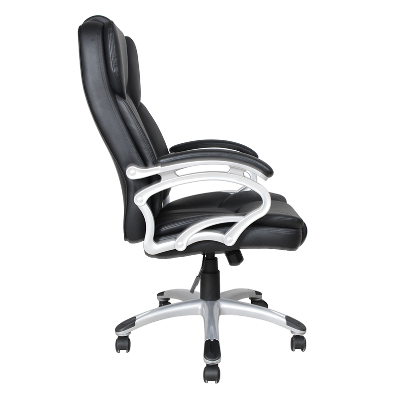 صندلی اداری اداری (Y-2825) بالشتک ثابت پشت بلند مشکی