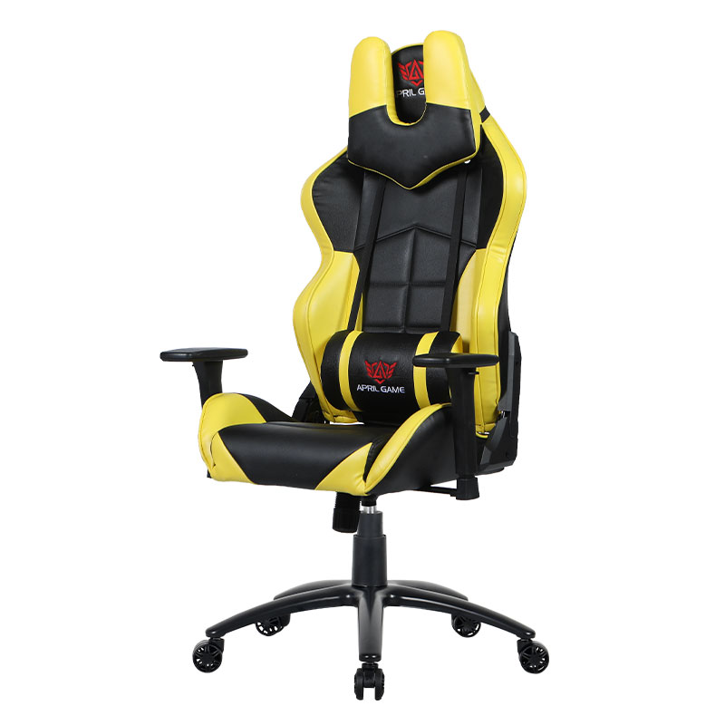 صندلی بازی سه بعدی گردان با قابلیت تنظیم ارتفاع بازو و چرخش از جلو (Y-2576)